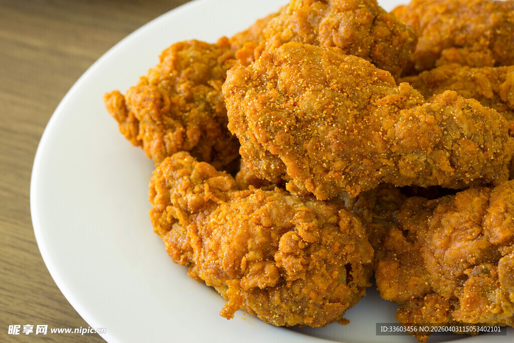 美味香脆的炸鸡腿