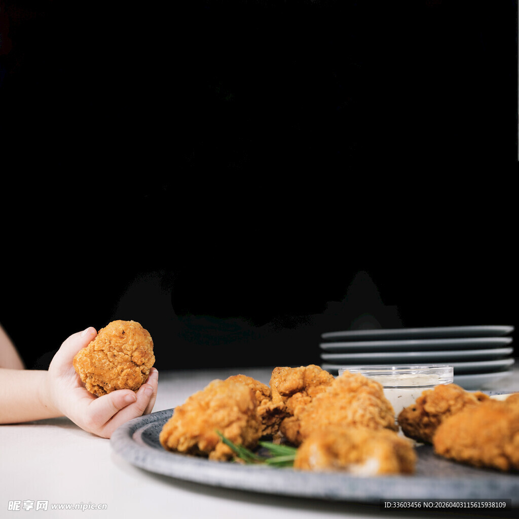 美味炸鸡诱人呈现