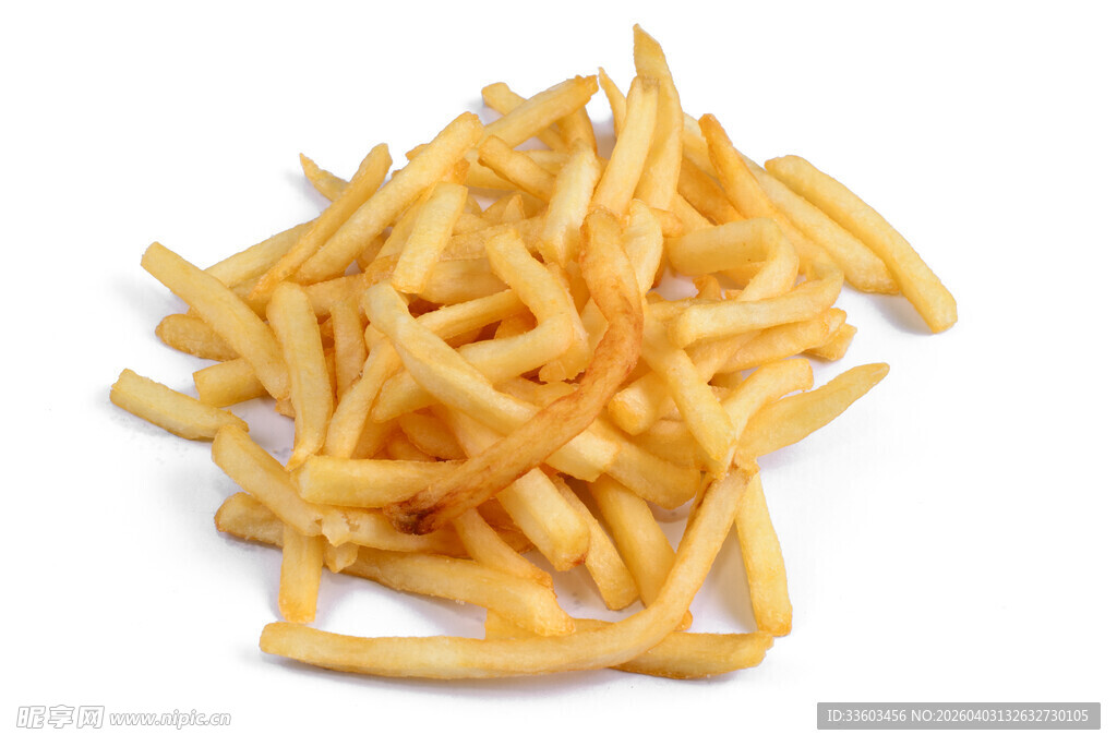 金黄香脆的美味炸薯条