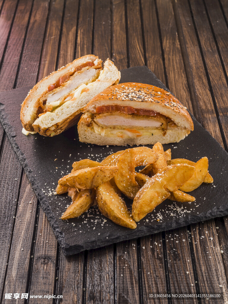 美味烘焙点心与油炸小吃