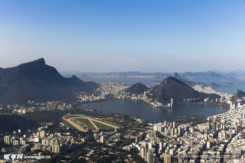 里约热内卢城市景观俯瞰