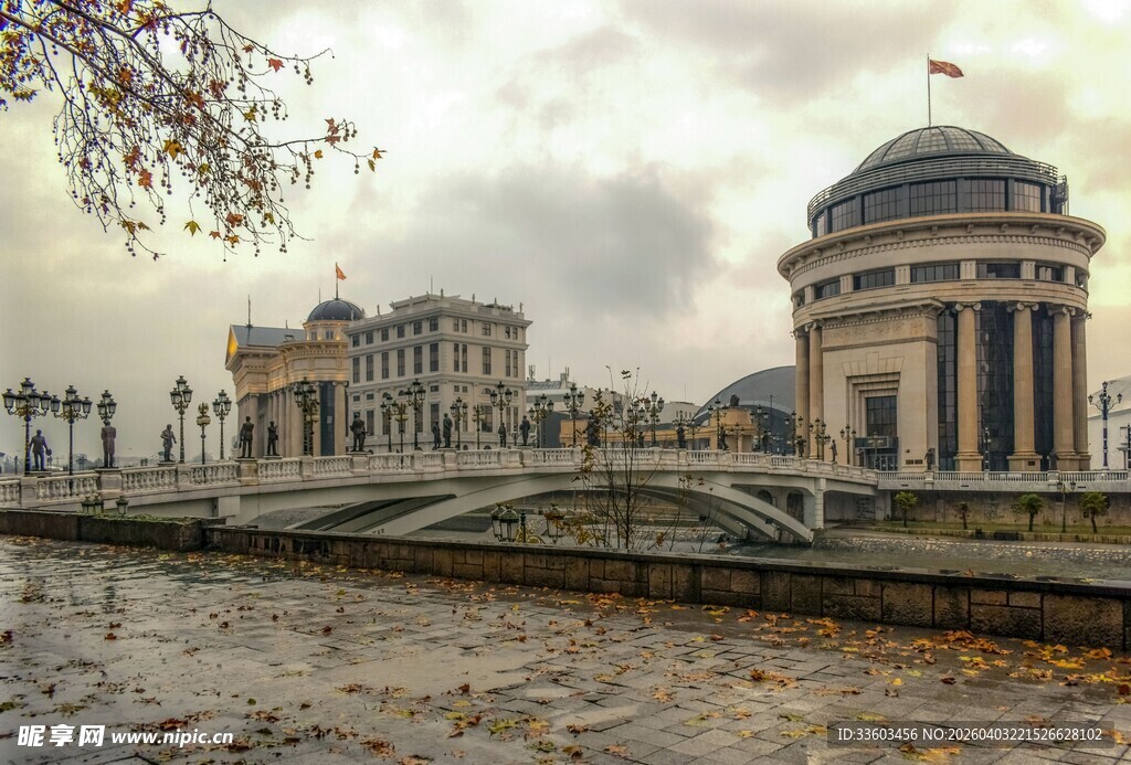 欧式古典建筑景观