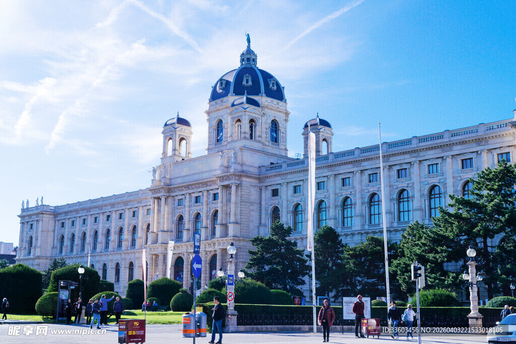 宏伟的维也纳艺术史博物馆