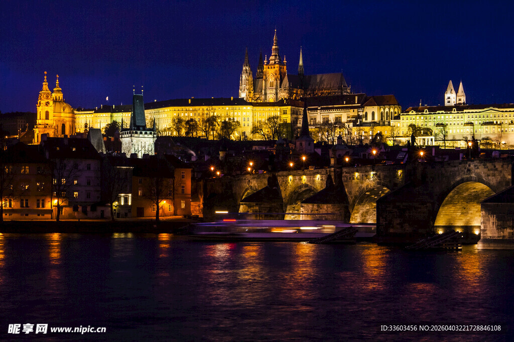 布拉格夜景