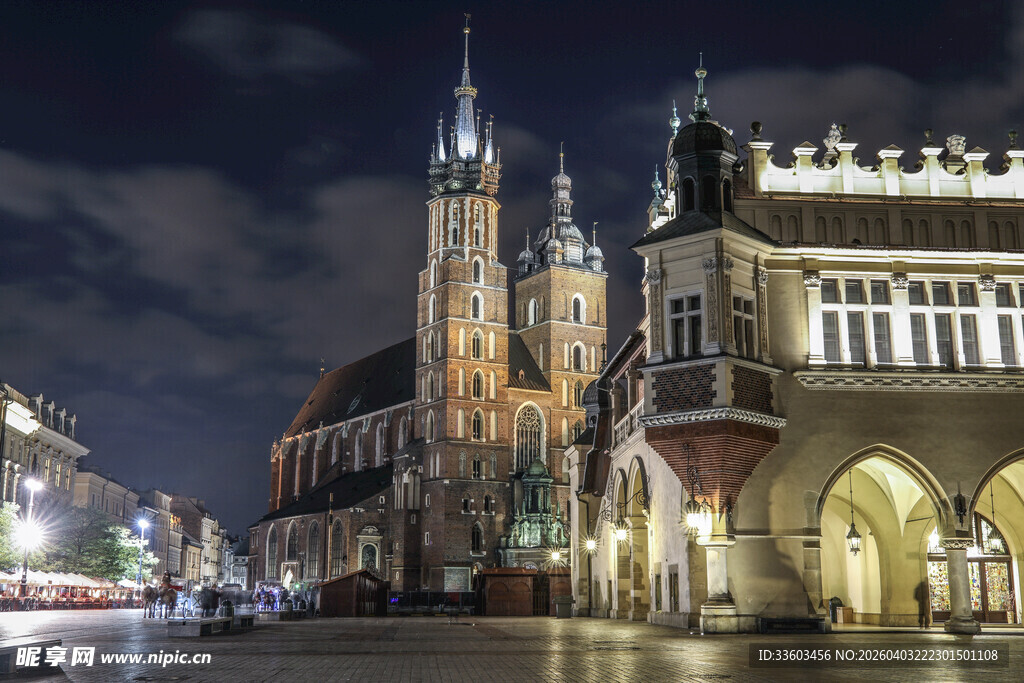 克拉科夫夜景