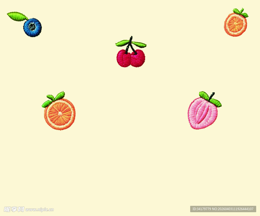 可爱水果图案