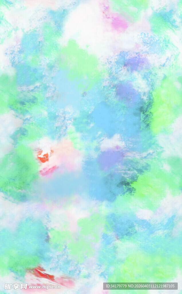 梦幻水彩渐变背景图案