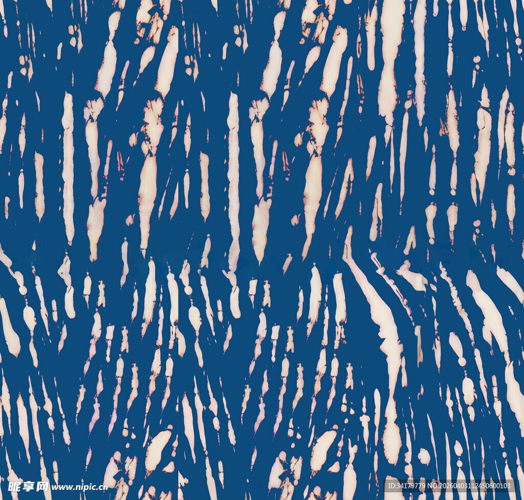 蓝白抽象线条纹理图案