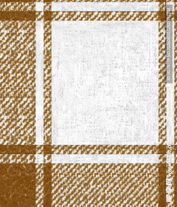 棕色格子纹理布料图案