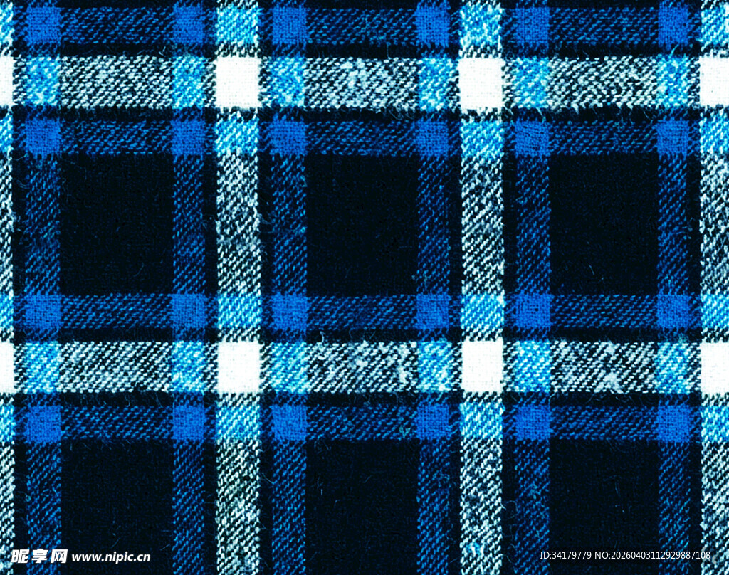 蓝色格子图案纹理背景