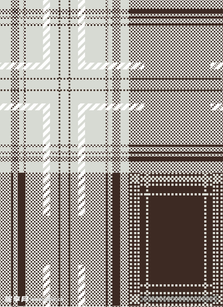格子图案纹理背景