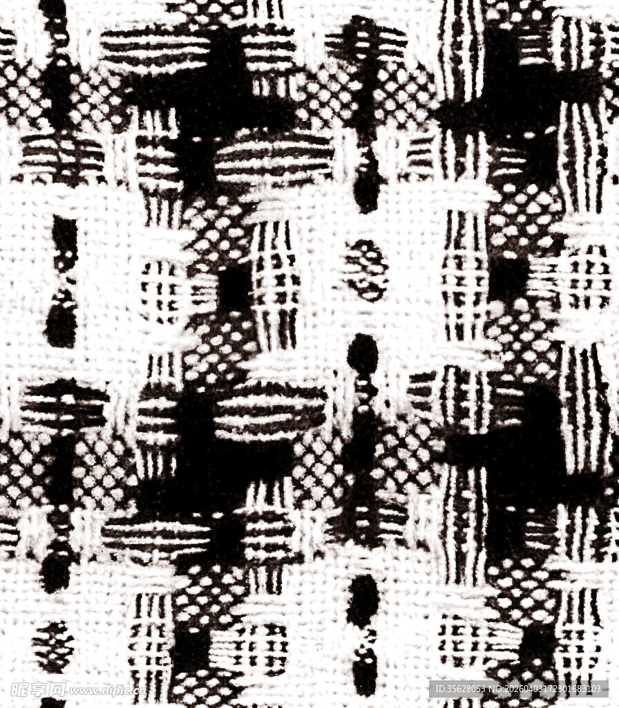 黑白几何抽象图案纹理