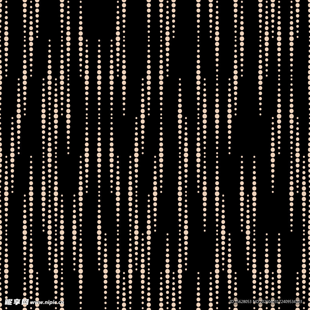 黑色底金色竖条纹图案