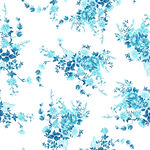 蓝色水彩斑点图案背景