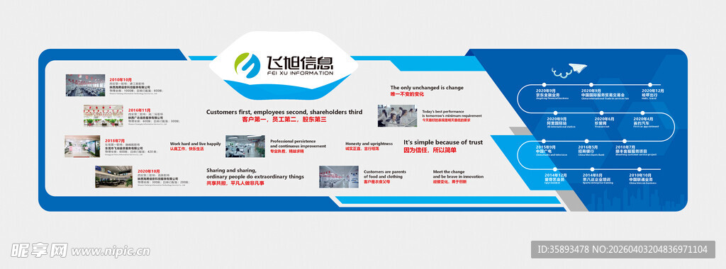 企业品牌展示墙