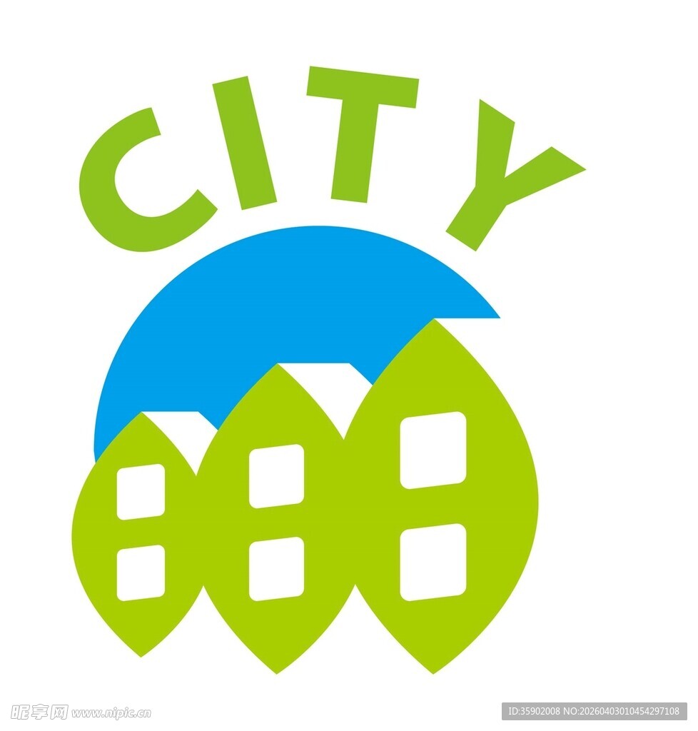 城市建筑主题简约标志