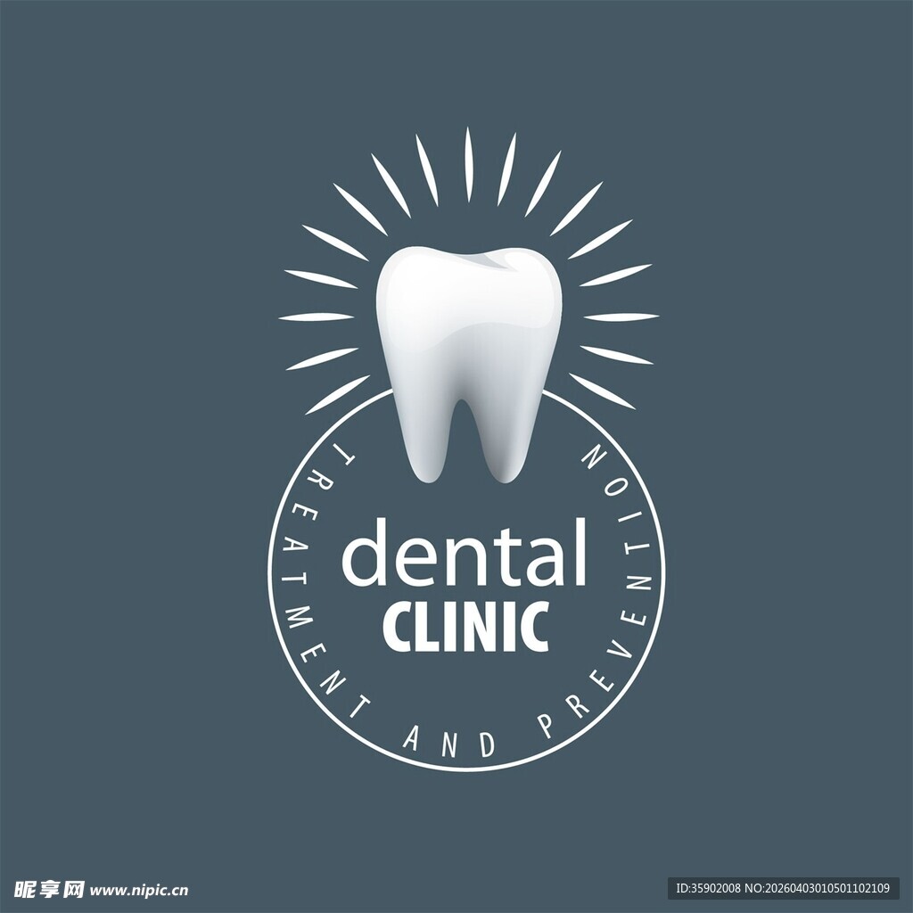 牙科诊所标志设计