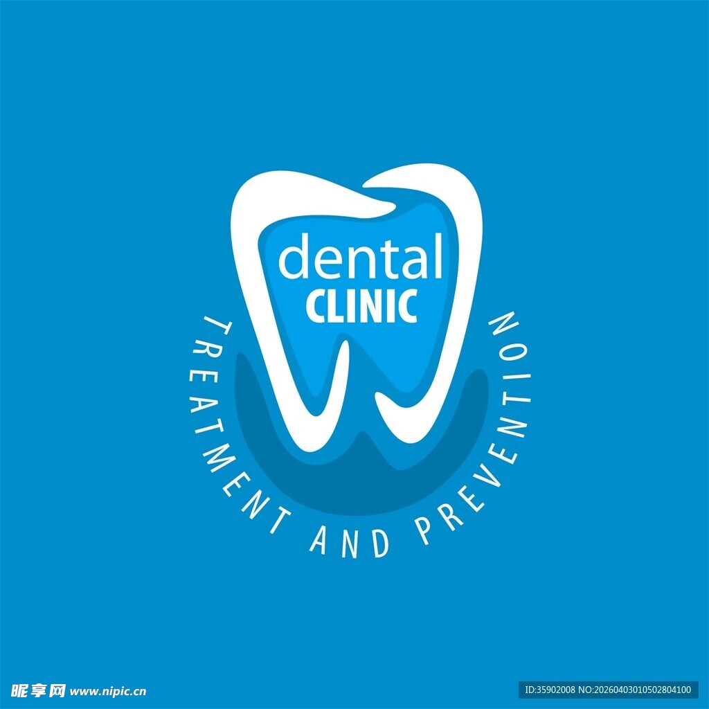 牙科诊所标志设计