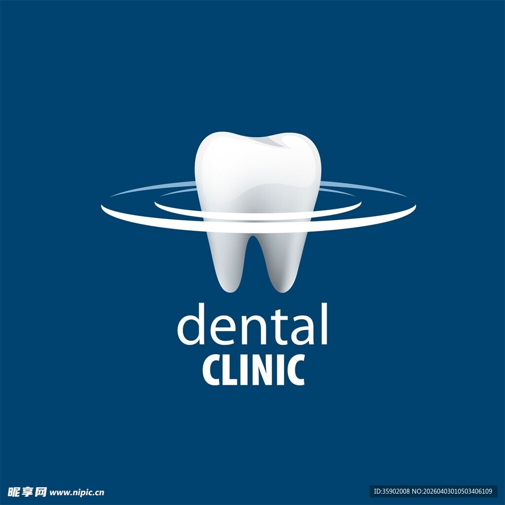 牙科诊所标志设计