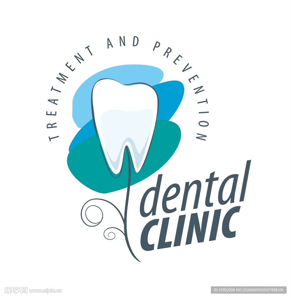 牙科诊所标志设计