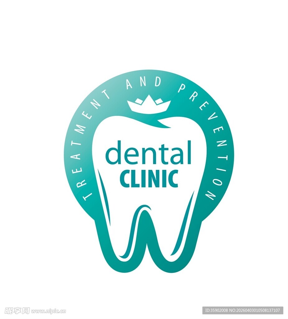 牙科诊所标志设计