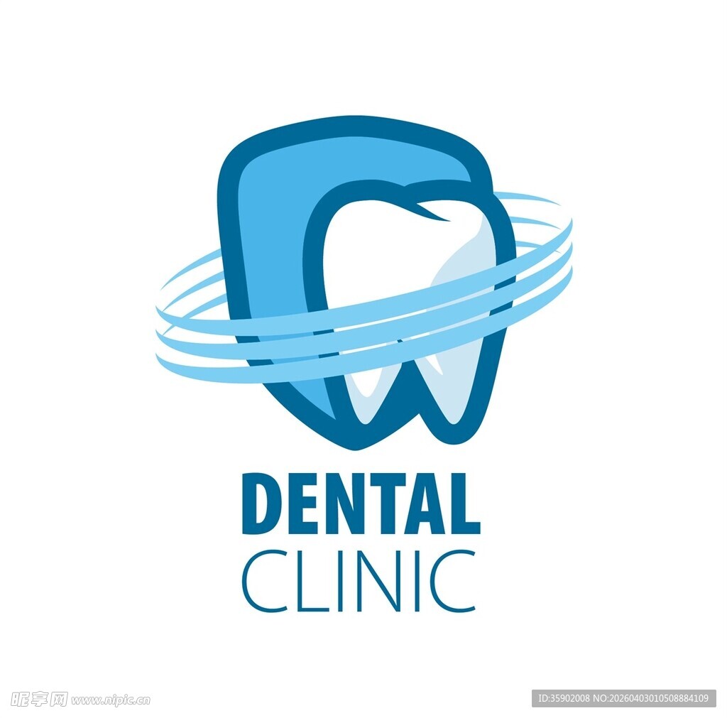 牙科诊所标志设计