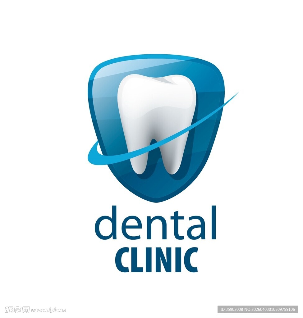 牙科诊所标志设计