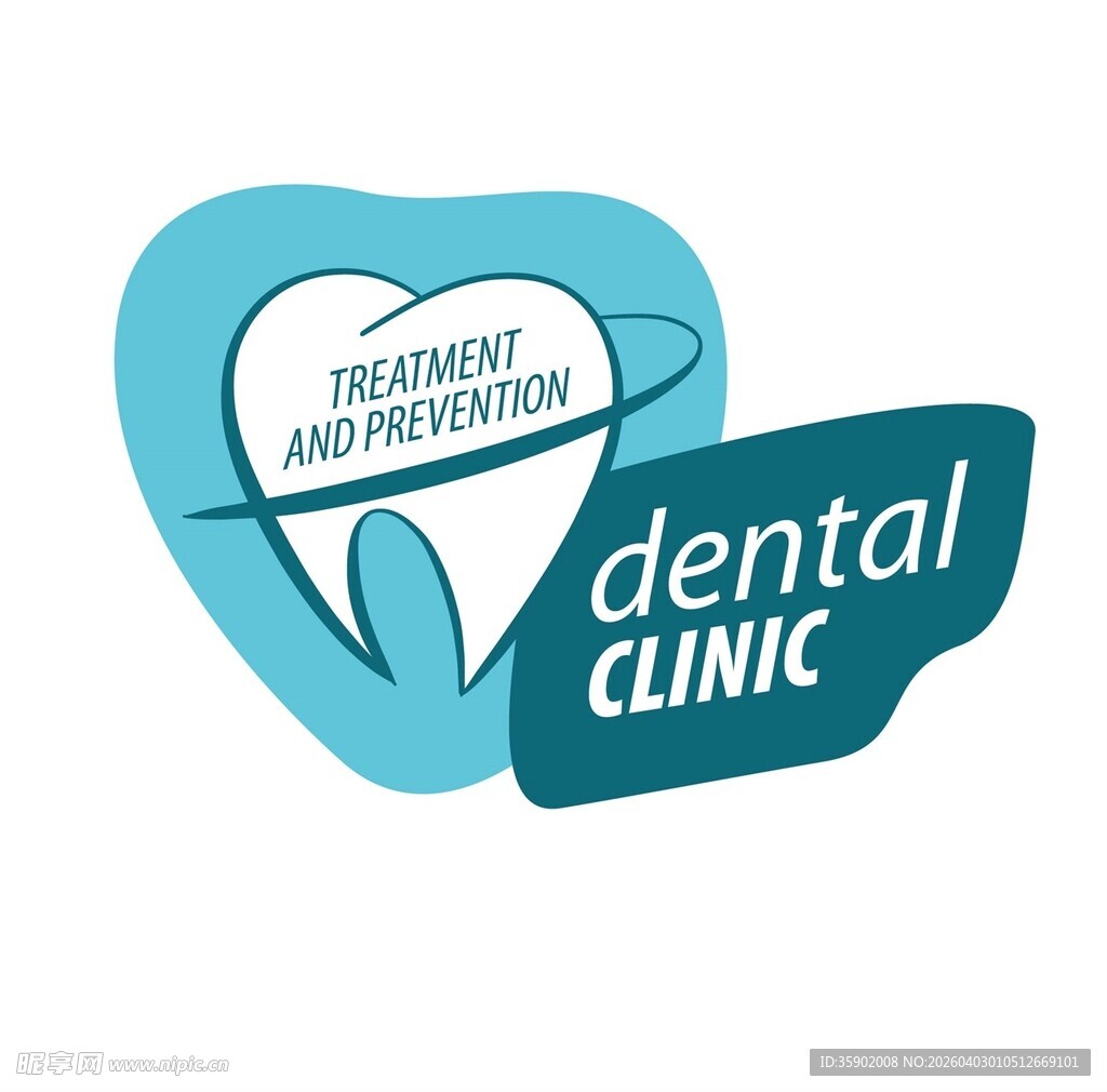 牙科诊所标志设计