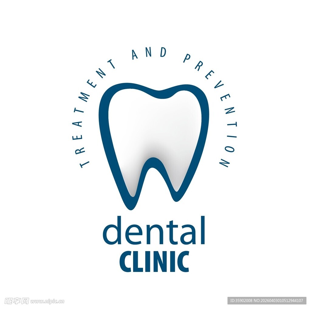 牙科诊所标志设计