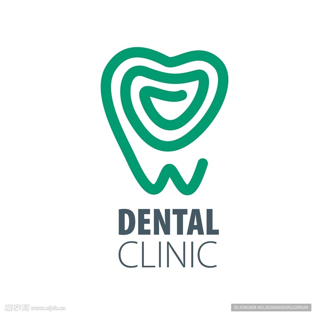 牙科诊所标志设计
