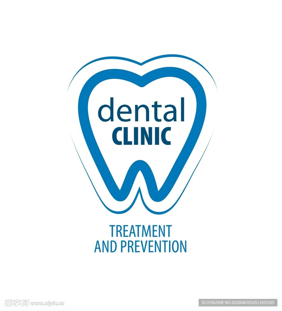 牙科诊所标志设计