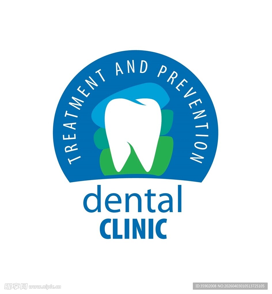 牙科诊所标志设计