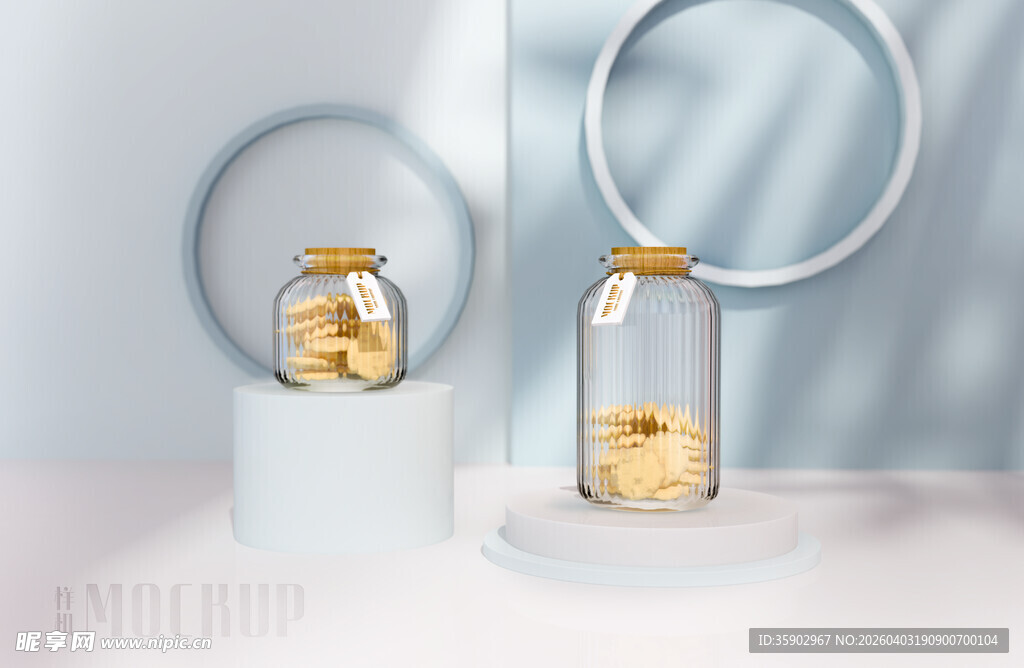 精致罐装食品展示