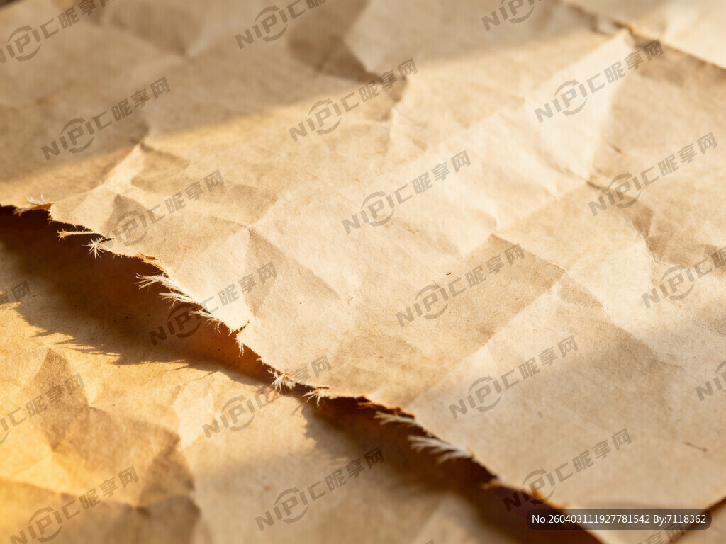 复古质感牛皮纸