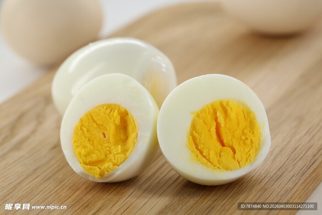 新鲜水煮蛋 蛋黄饱满诱人