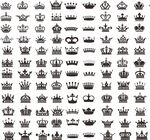 皇冠 全部类型都在环形饰品展示