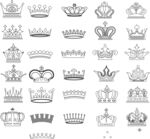 全部类型皇多样皇冠图案设计素材