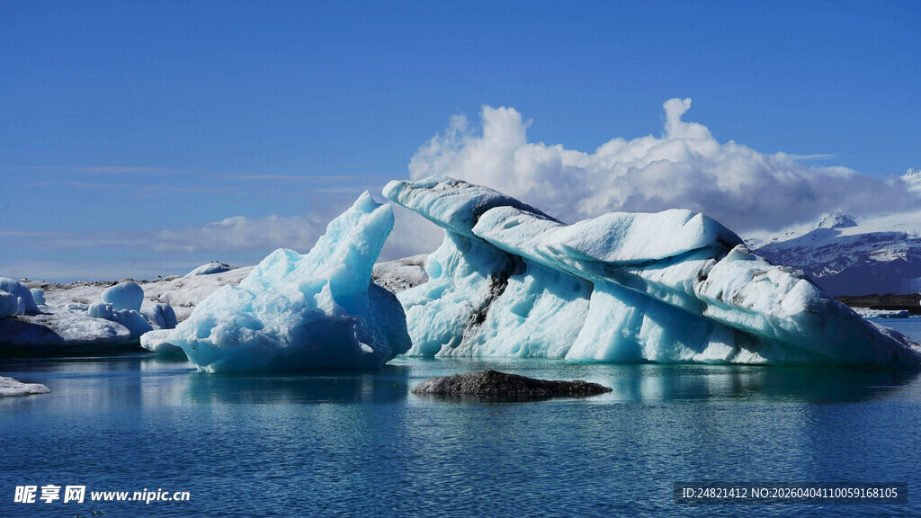冰川美景