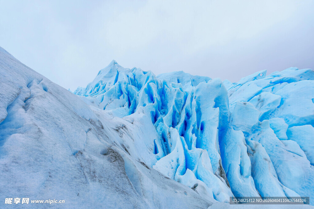 壮丽冰川景观