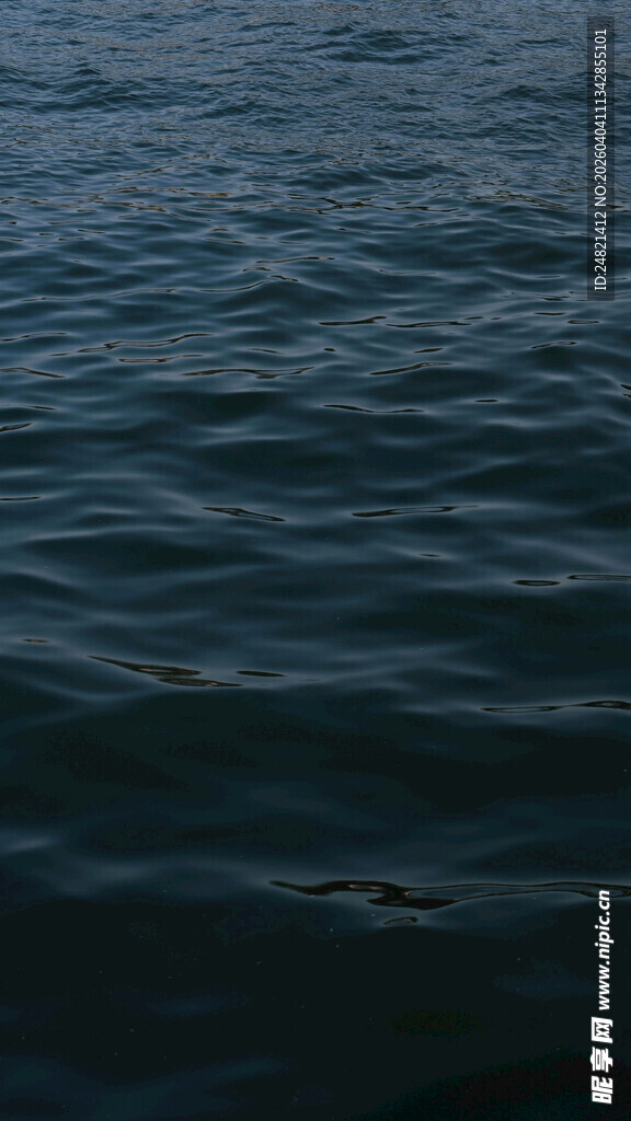 平静海面的波纹