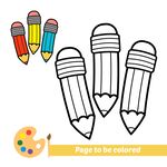 彩色铅笔简笔画图案