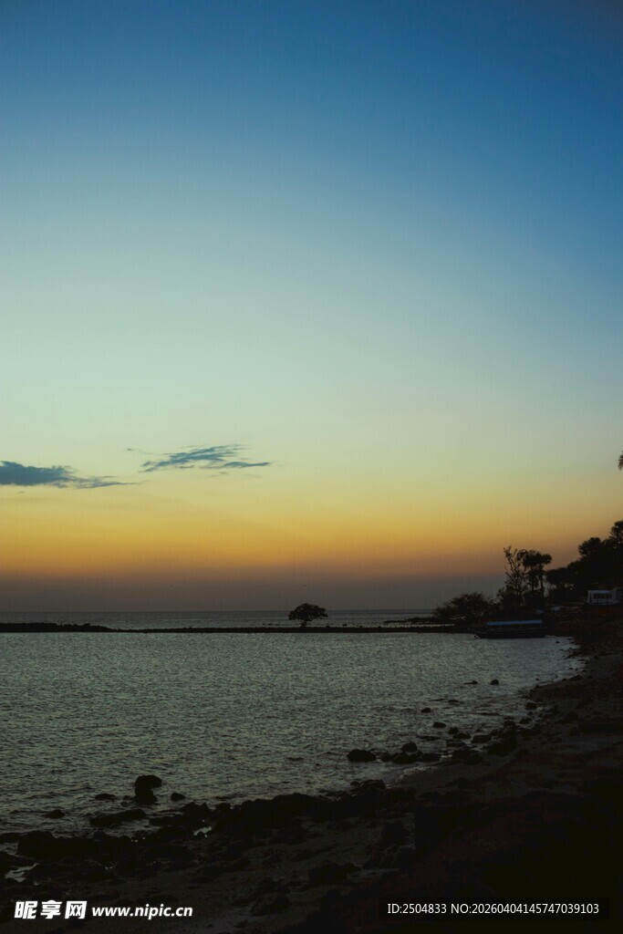 海边日落美景