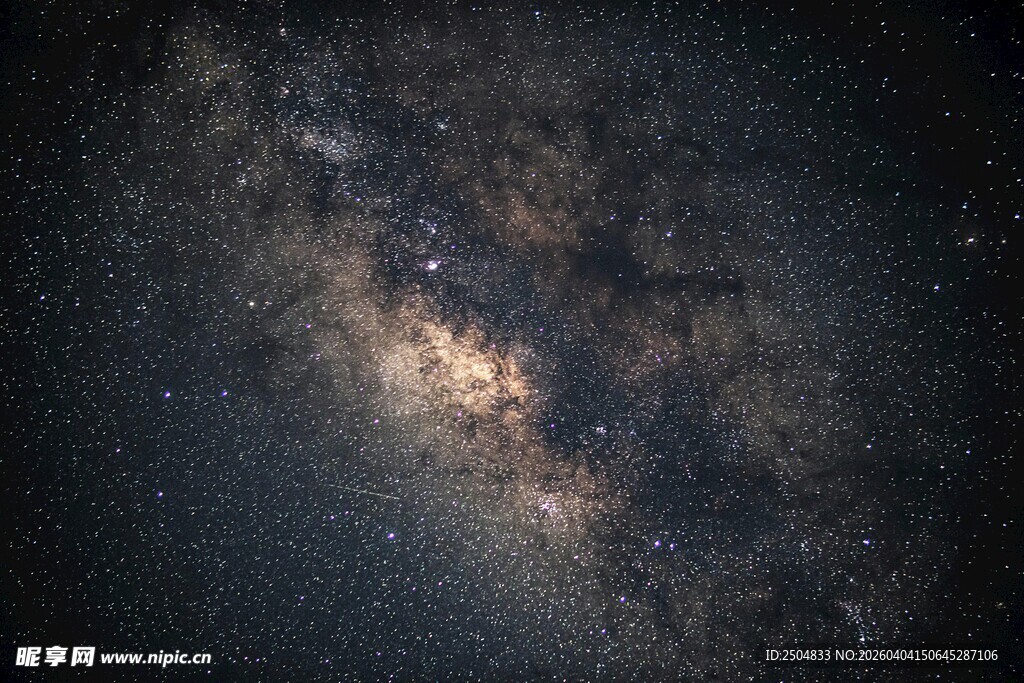 璀璨星空下的神秘宇宙