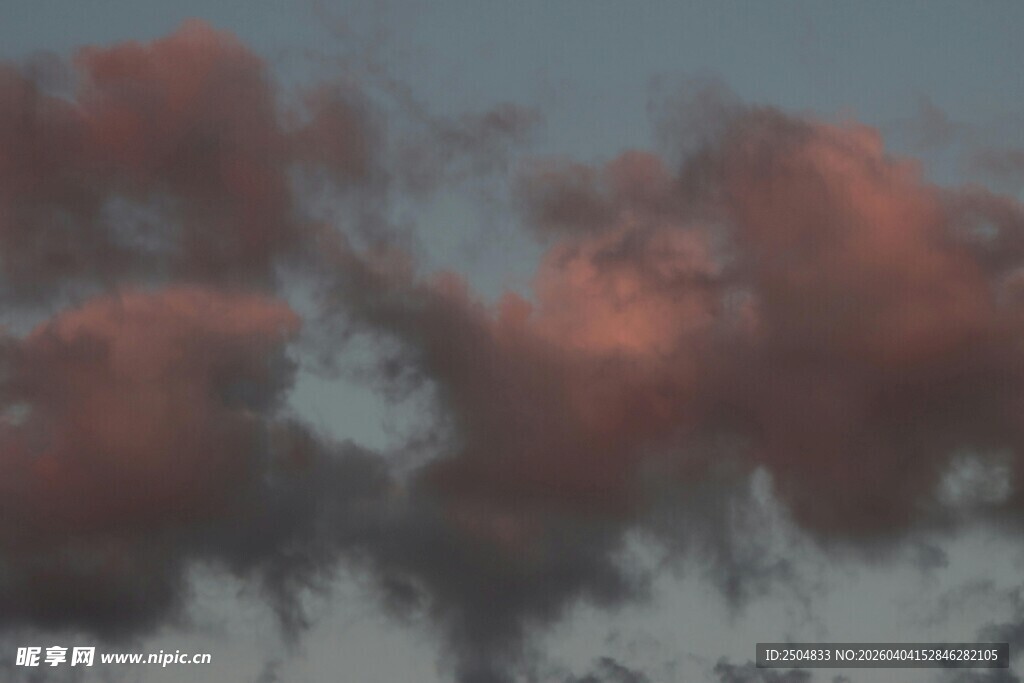 绚丽晚霞天空美景