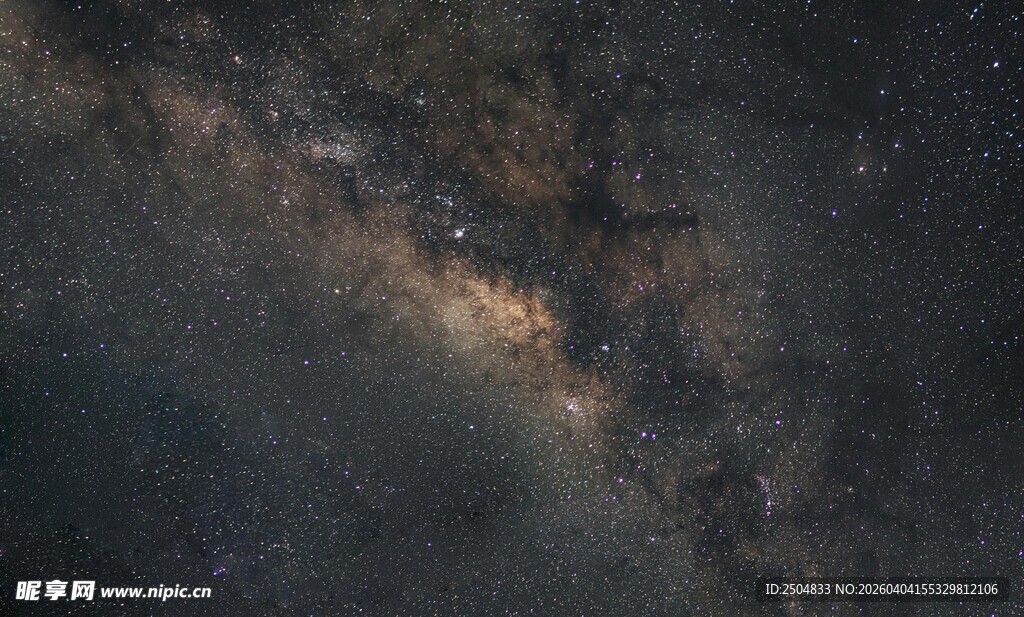 璀璨星空下的壮丽银河