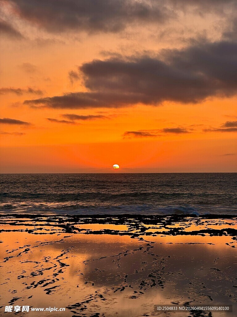 海边日落美景