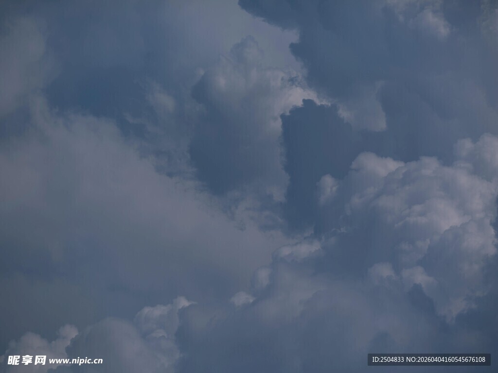 天空中的云朵景观