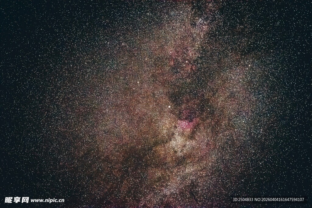 神秘壮丽的宇宙星系景观