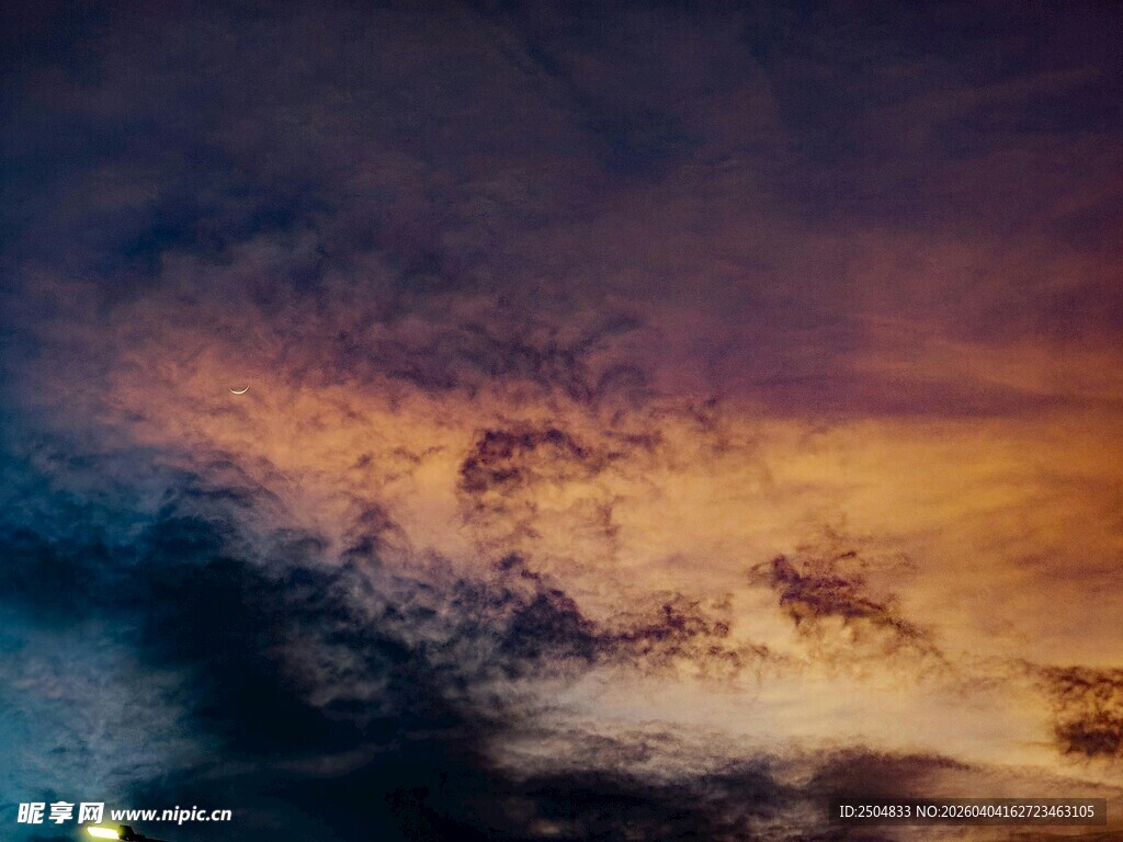 绚丽多彩的天空美景