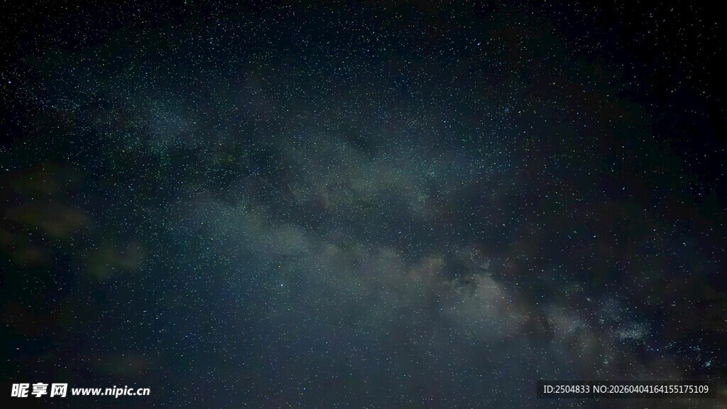 璀璨星空下的壮丽银河